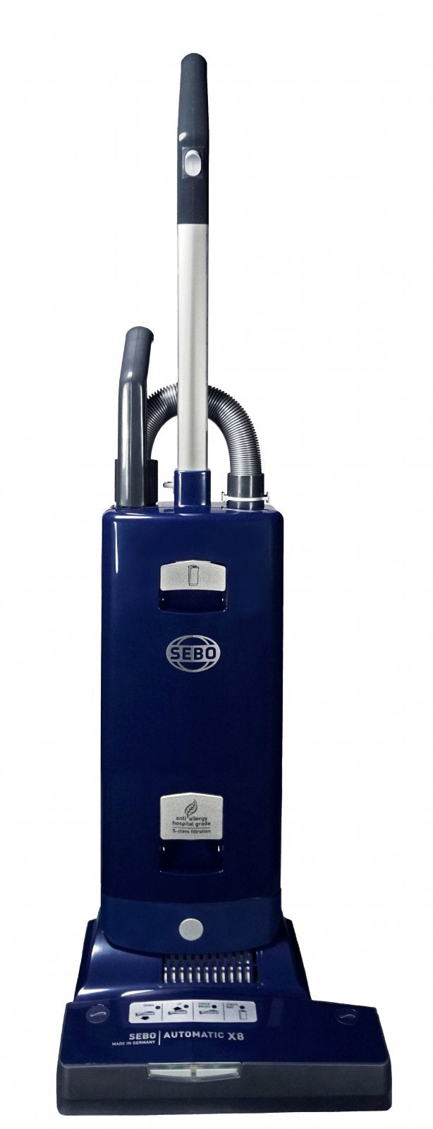 AUTOMATIC X8, with headlight, but no Brush-mode Button (dark blue) - SEBO