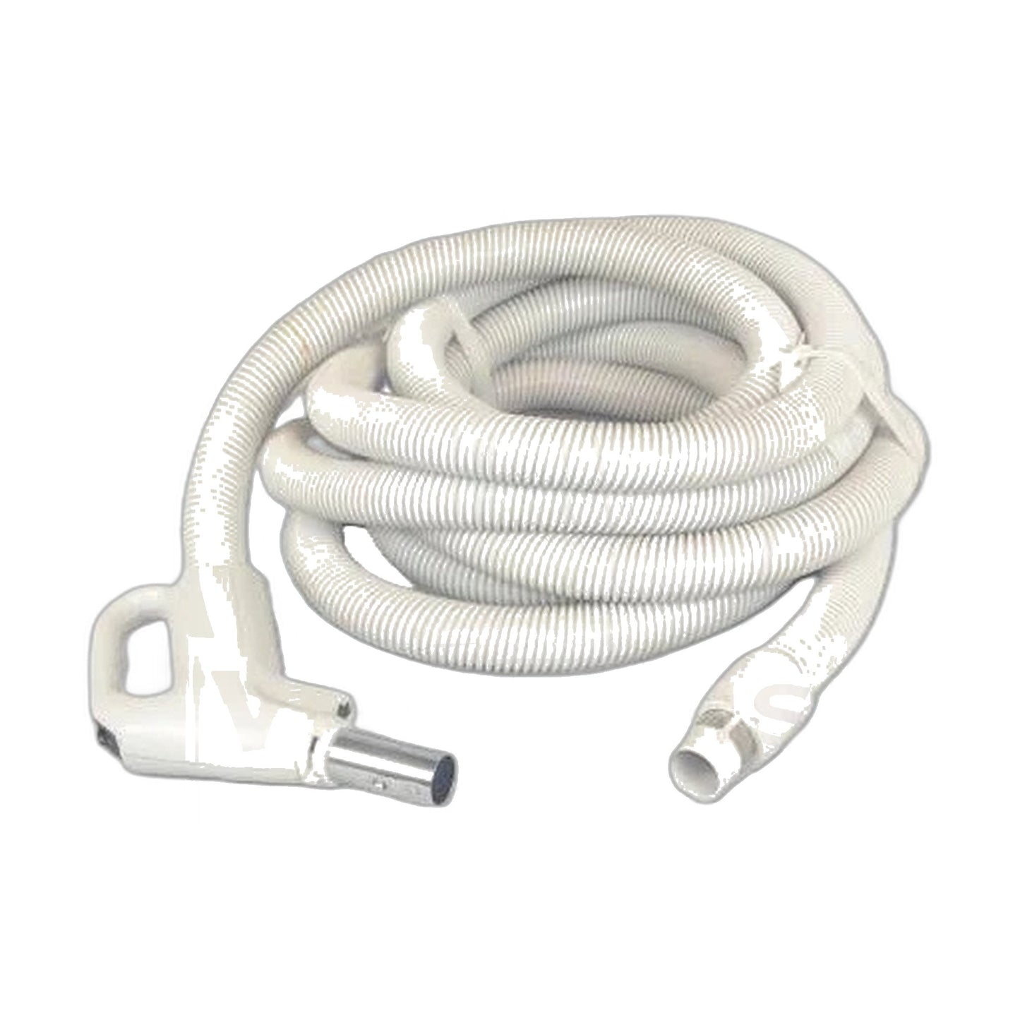 35 ft x 1-3/8 in Low-Voltage Gas-Pump Central Vacuum Hose, Light Grey