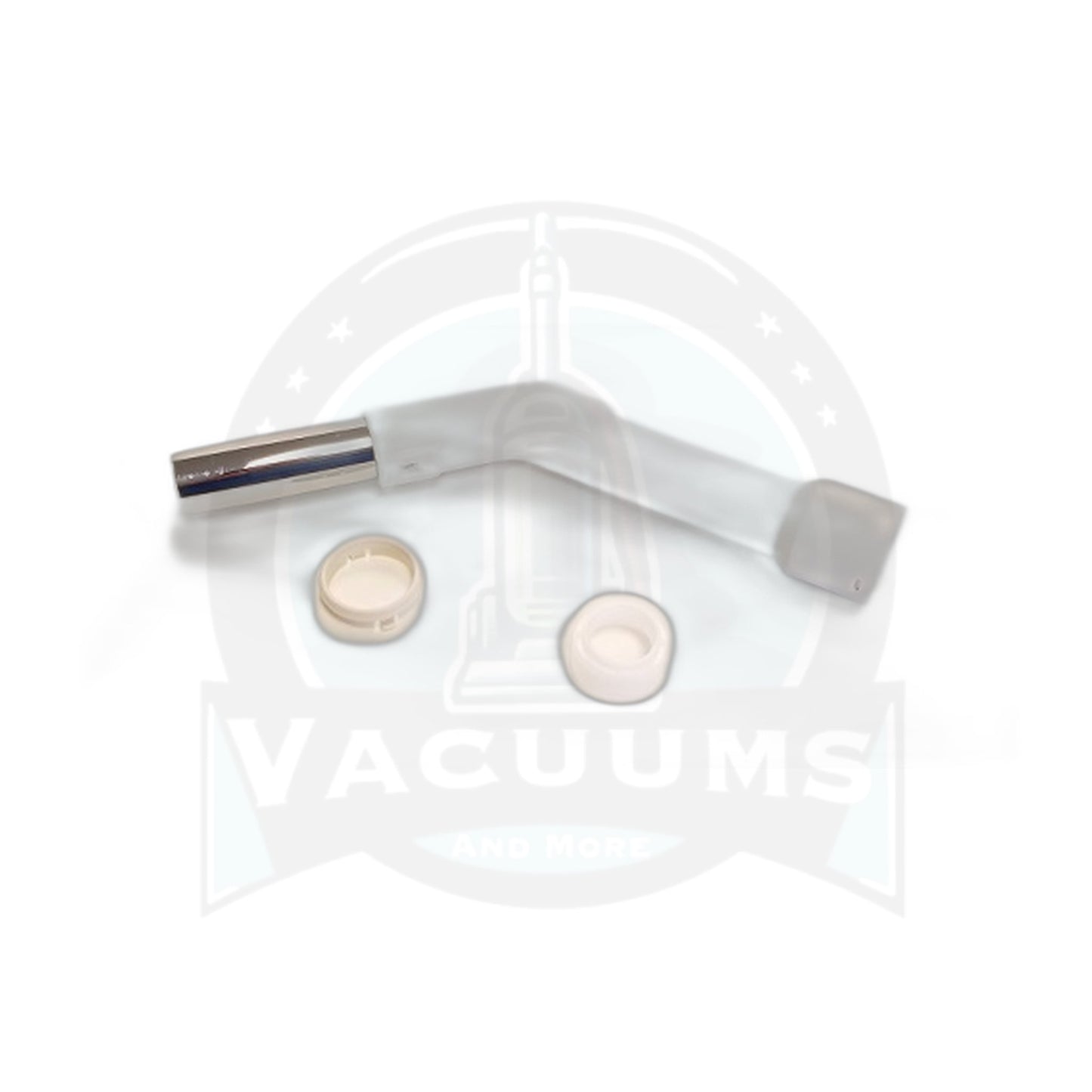 Fit All 1-1/4" White Hose Handle with Metal FF Stub Tube (3-Piece)