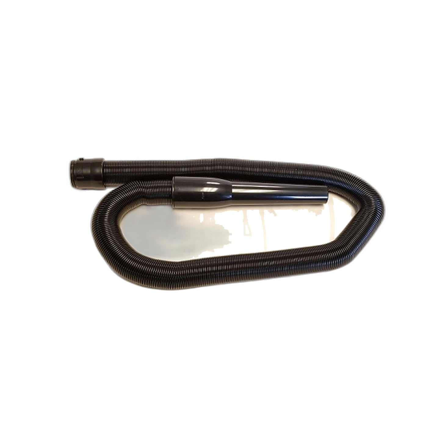 Wally 4 Meter (13 Ft) Black Stretch Hose Assembly - Central Vacuum