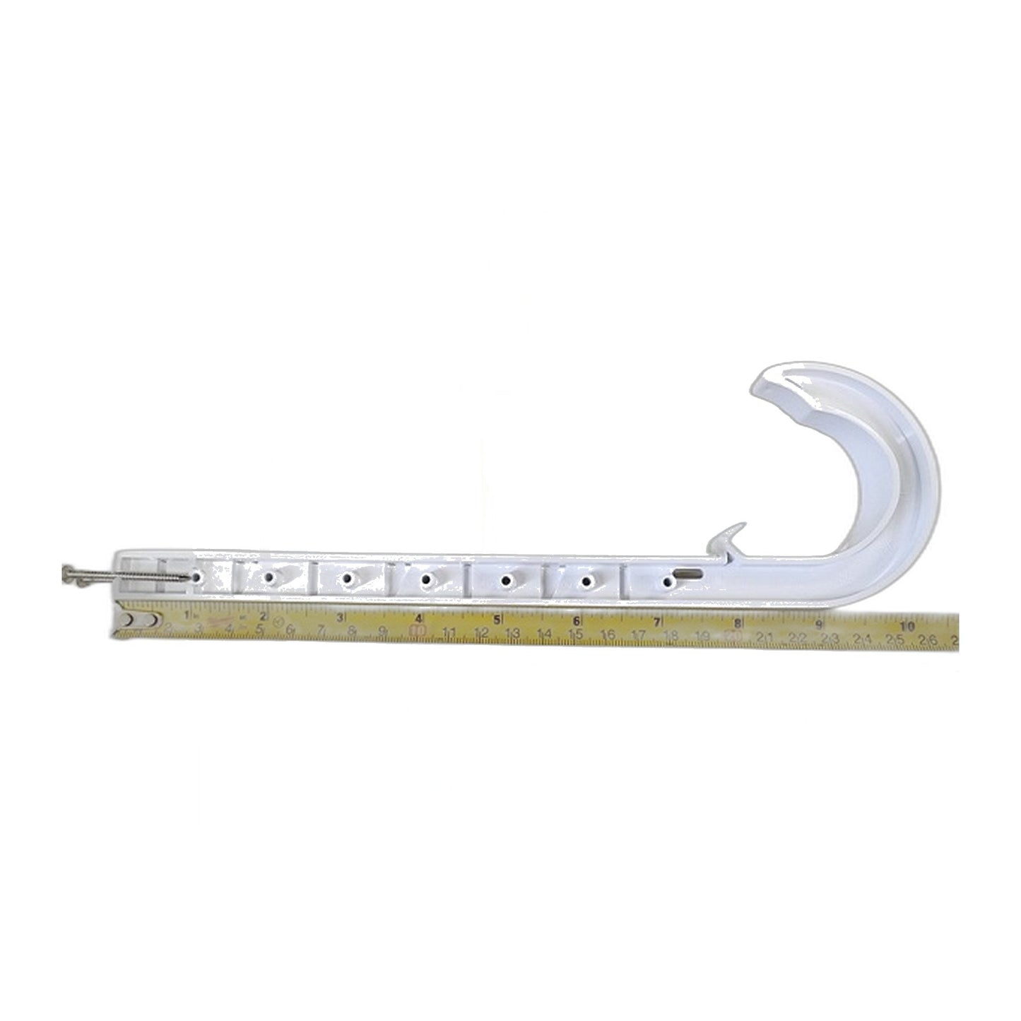 2-Inch Plastic Pipe Hanger / J-Hook - Central Vacuum Tubing