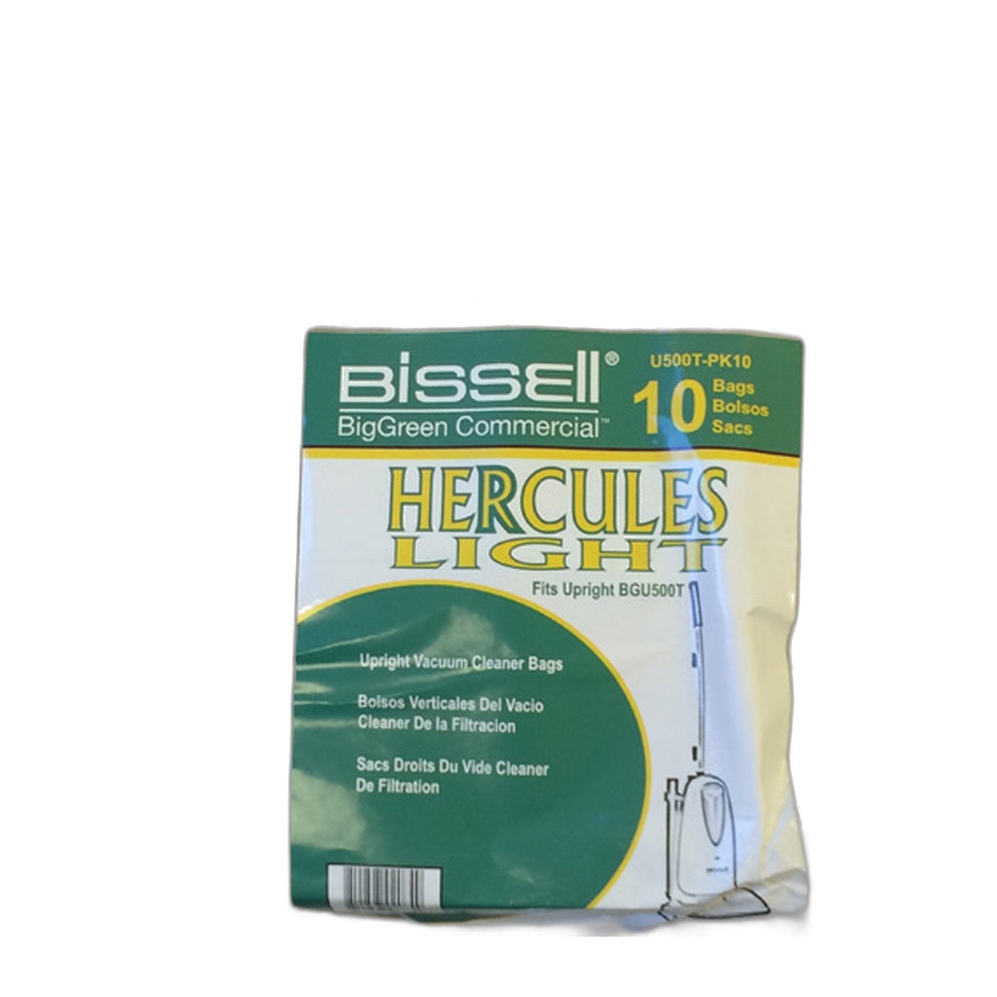 Bissell BGU500T Little Hercules Paper Bags w/ T-O-B, 10-Pack